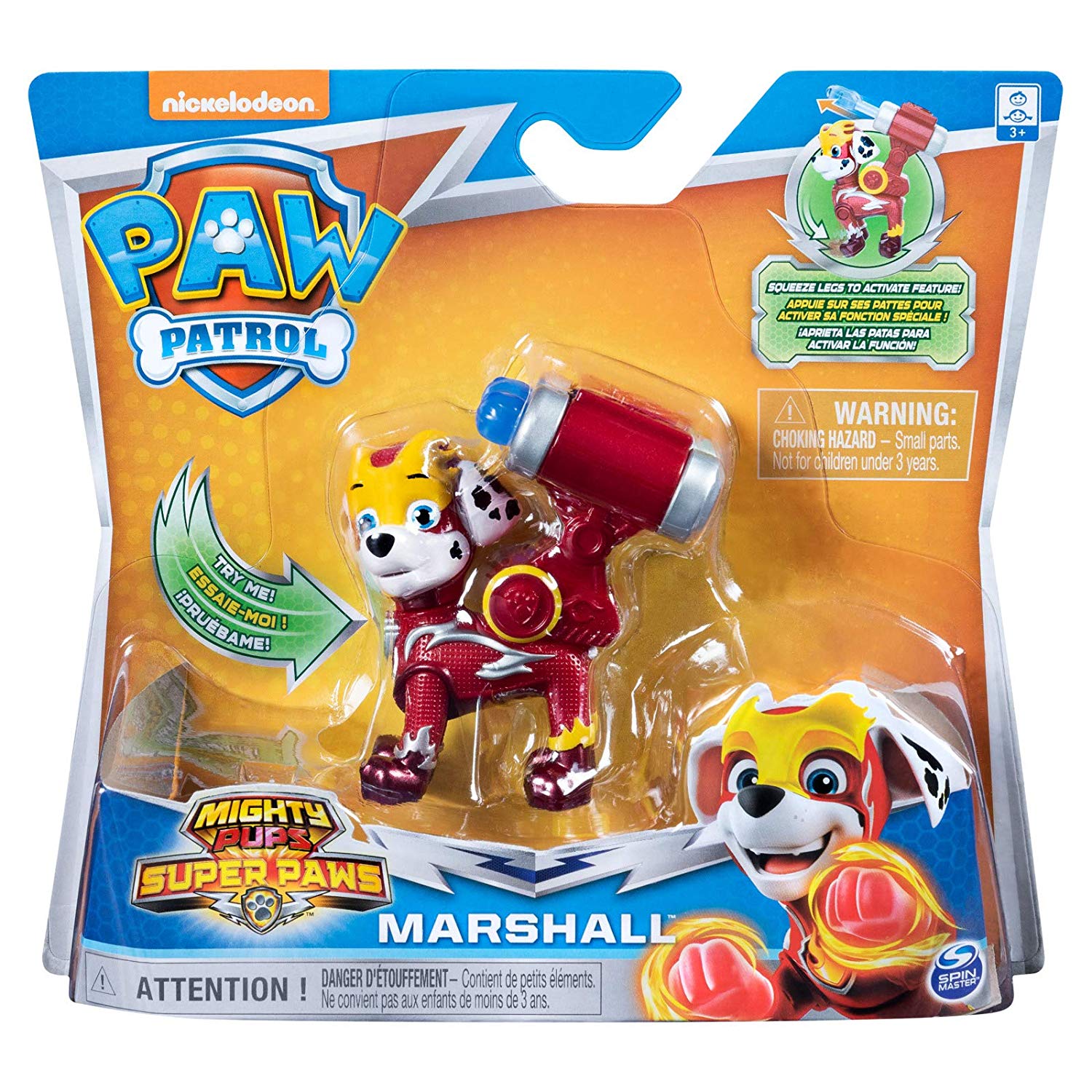 Begrænse Moden Prelude Paw Patrol Mighty Pups Marshall