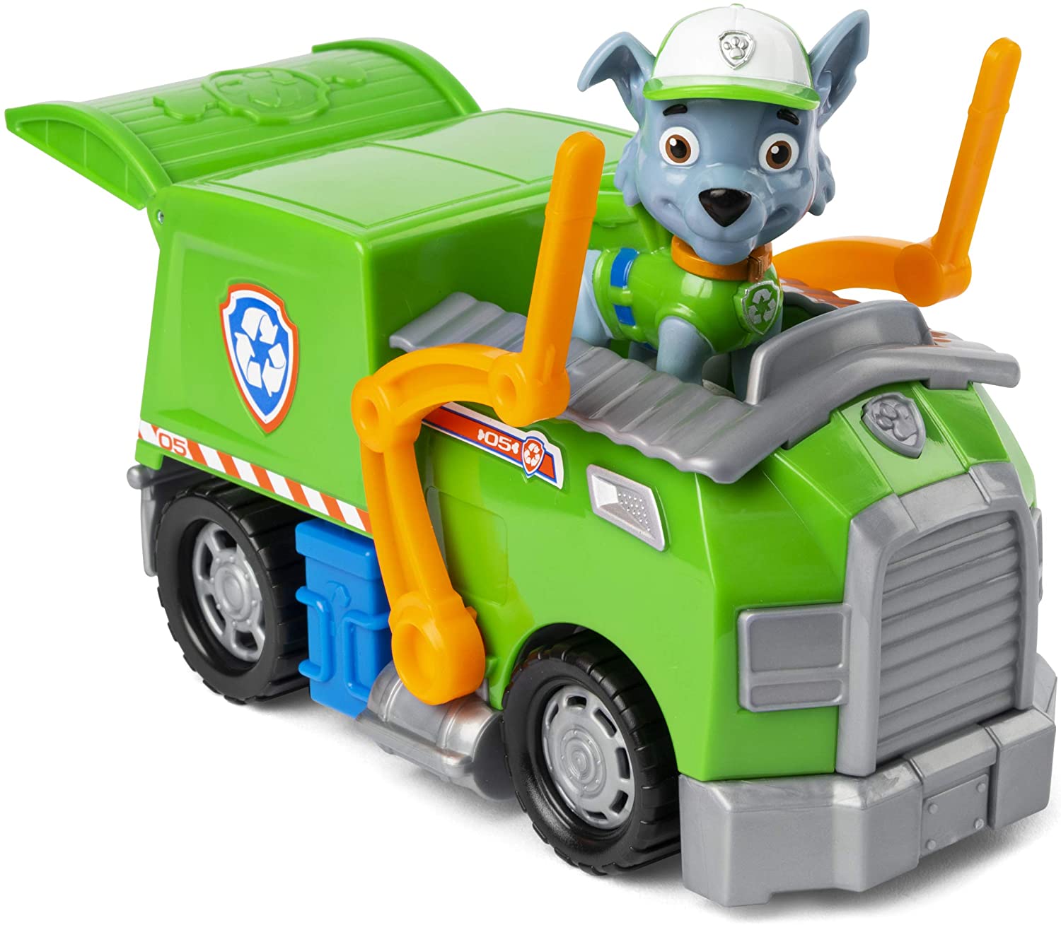 Rocky Paw Patrol: figurine and vehicle