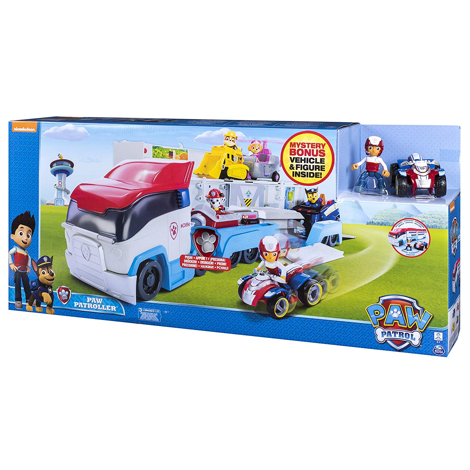 paw patrol van toy