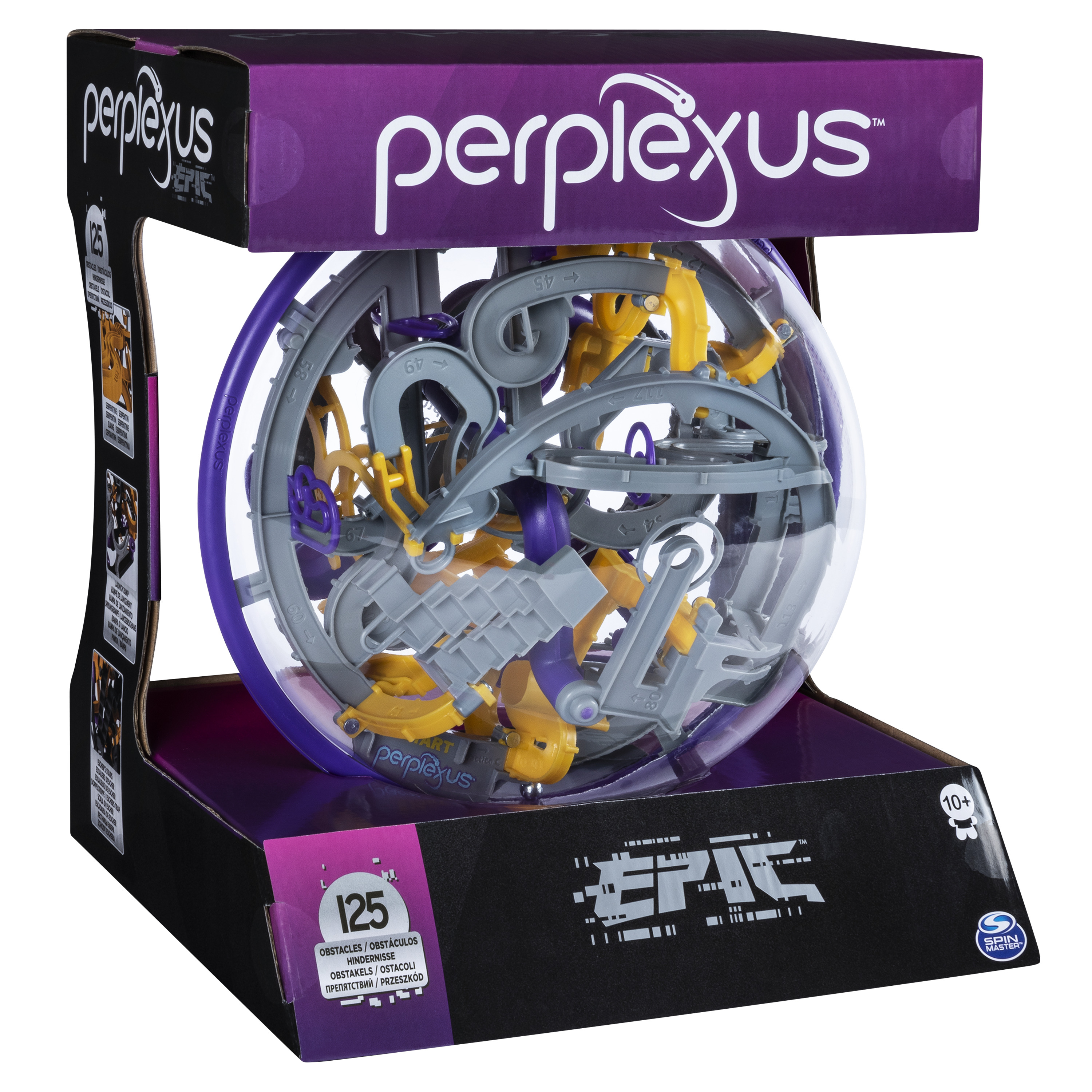 Spin Master Games 6053141 Perplexus Epic 3D-Labyrinth mit 125 Hindernissen 