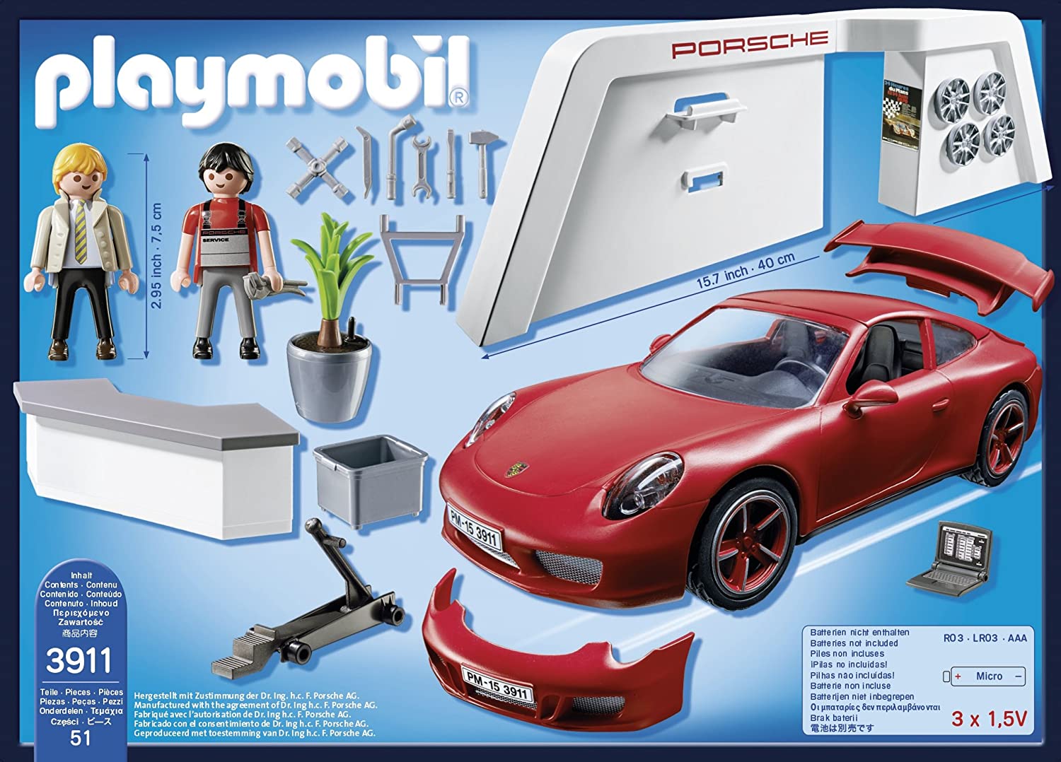 playmobil 3911 porsche 911 carrera s