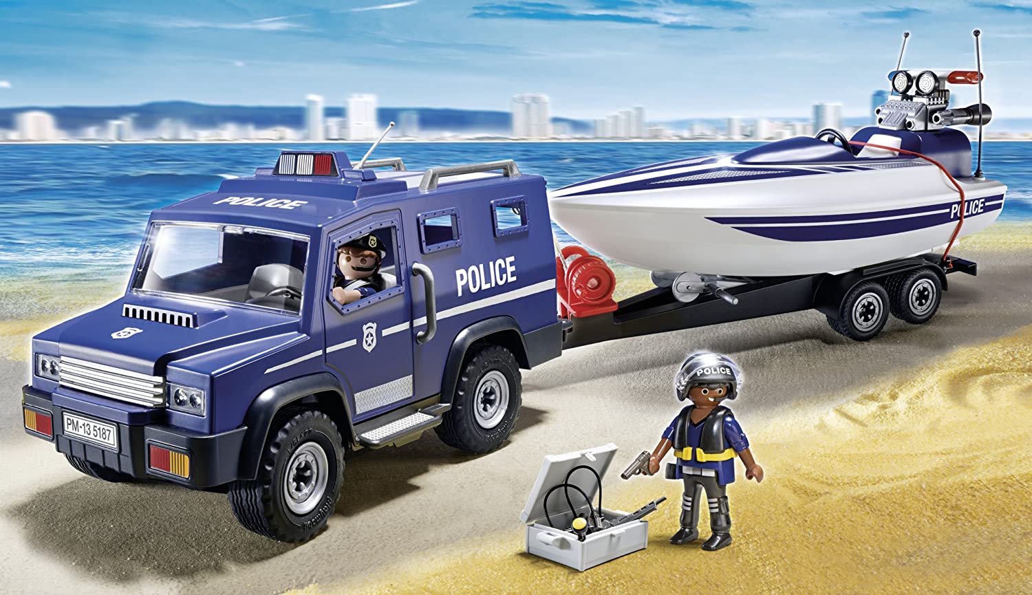Playmobil Van And Boat, Buy Now, Store, 50% OFF,