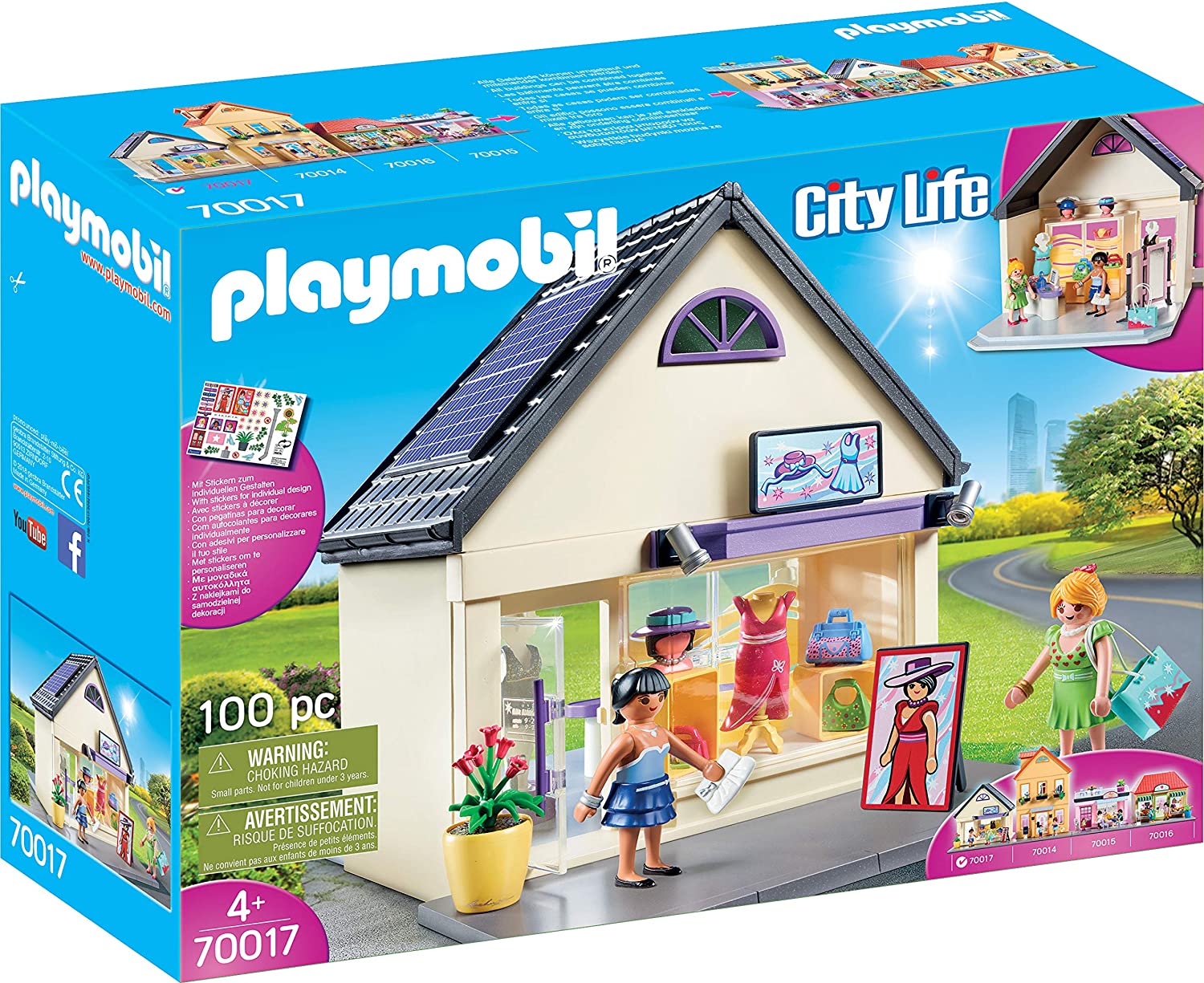 playmobil fashion store