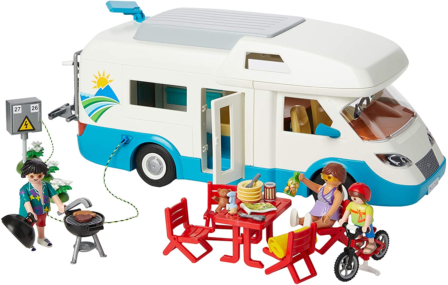 playmobil family fun camper van