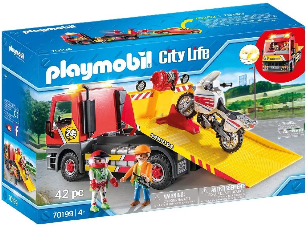 playmobil recovery truck