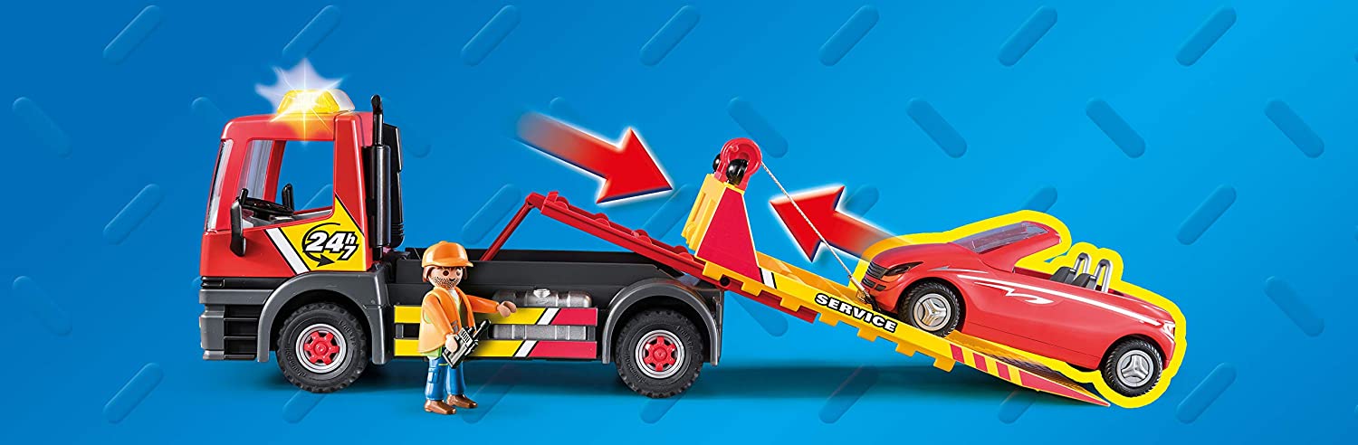 playmobil recovery truck