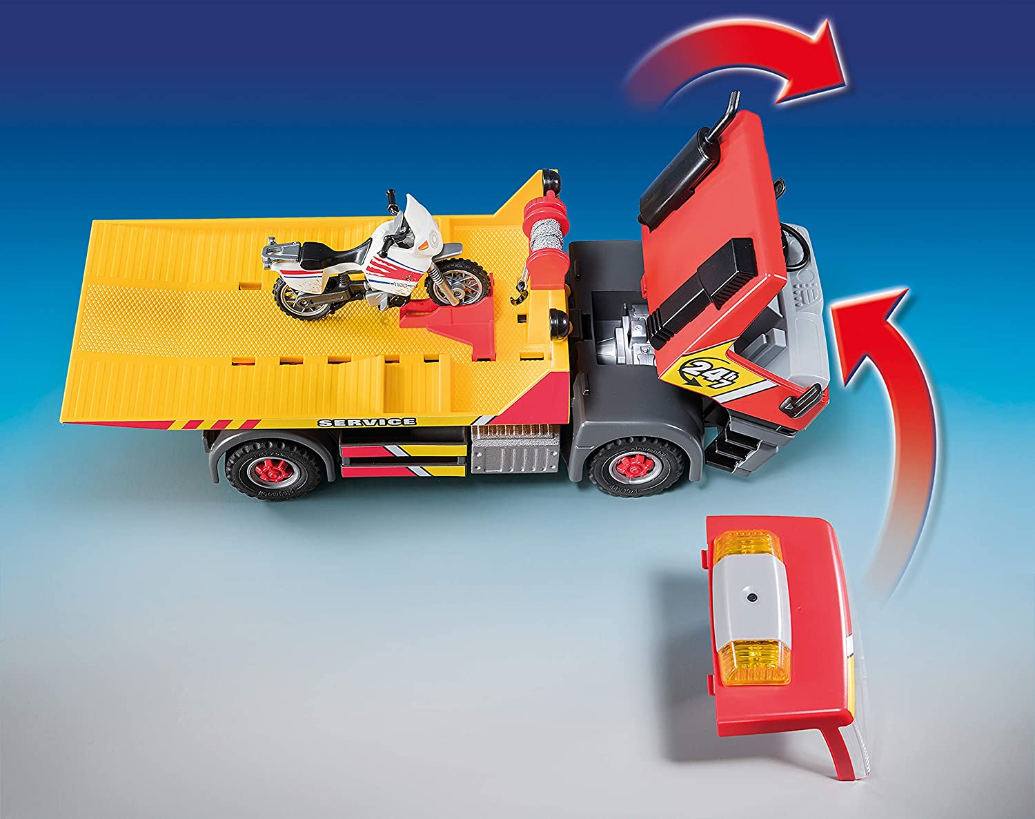 playmobil recovery truck