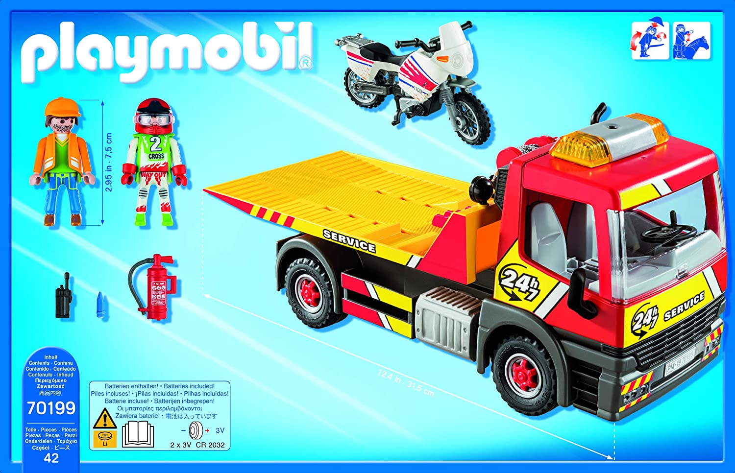 playmobil recovery truck