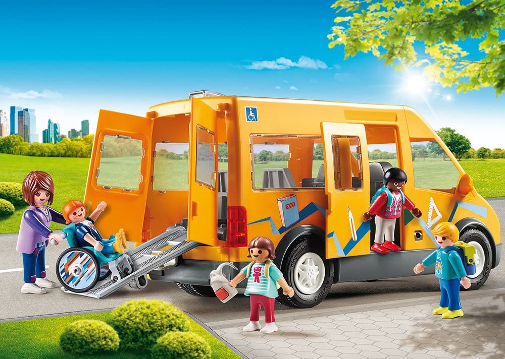 playmobil school van