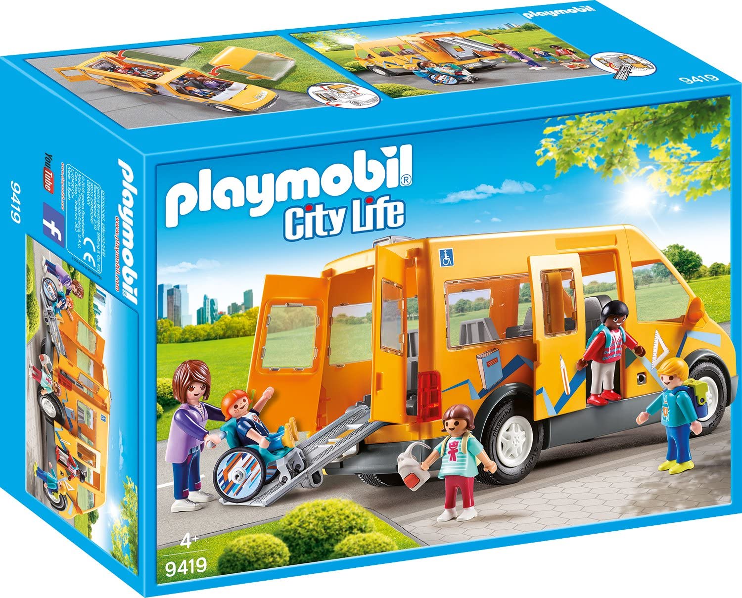 playmobil city life bus