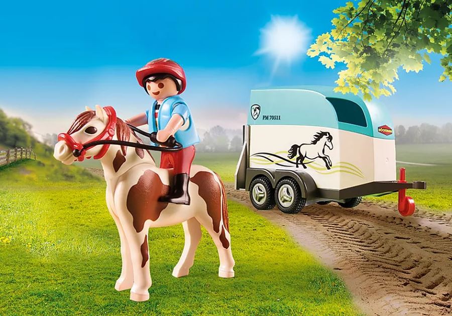 Playmobil Car and van for pony 70511