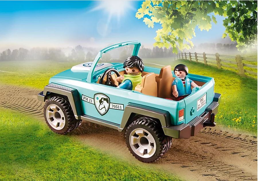 Playmobil Car and van for pony 70511