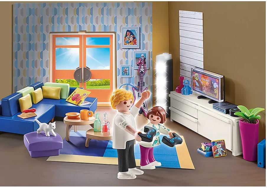 Playmobil Furnished Living Room 70989