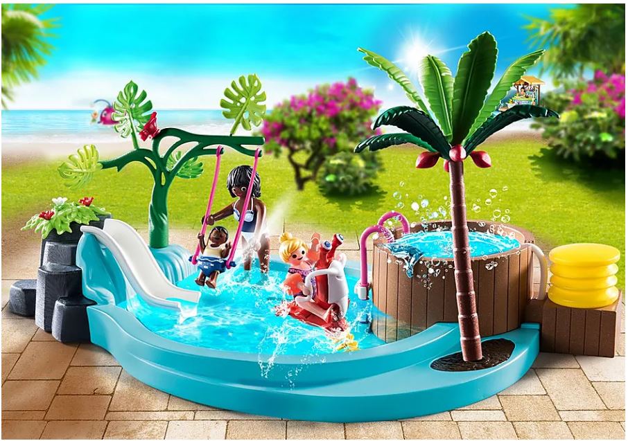 Playmobil Paddling pool with bubble bath 70611