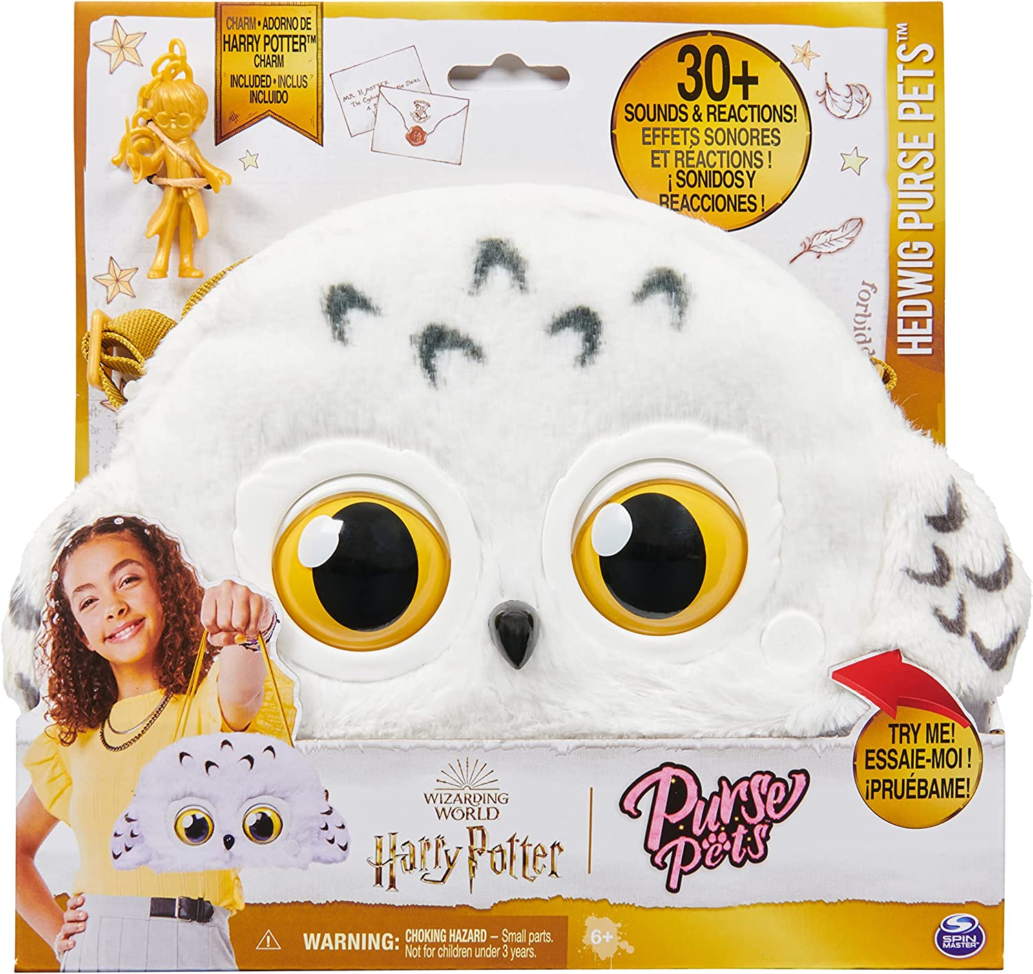 Purse Pets Hedwige Harry Potter Wizarding World