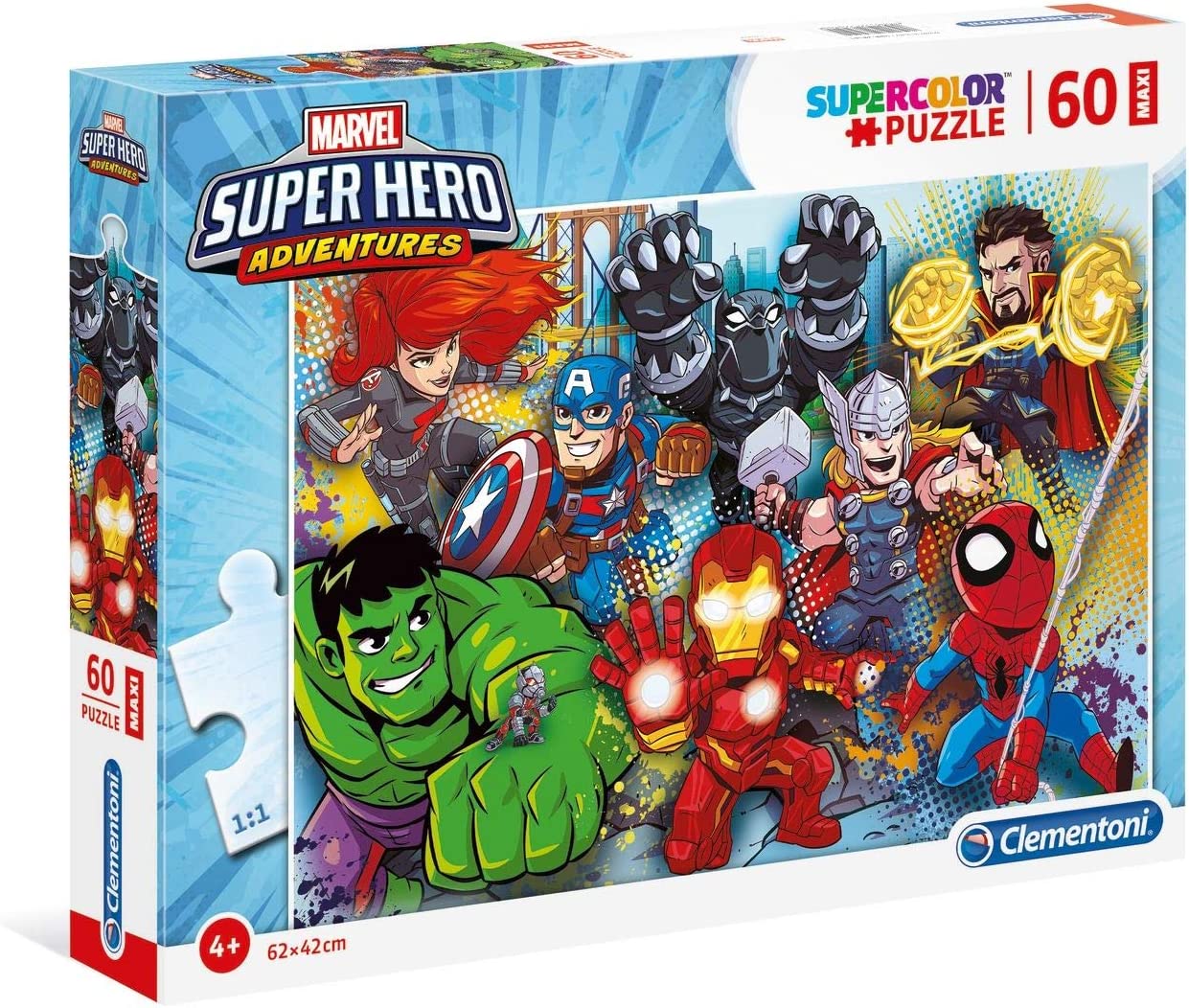 Puzzle Clementoni Maxi Superhero Marvel 60 pieces