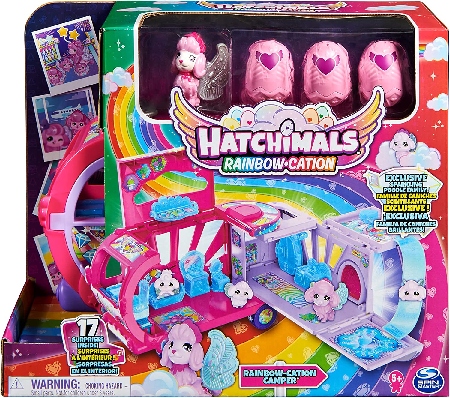 Rainbow Hatchimals camper van playset