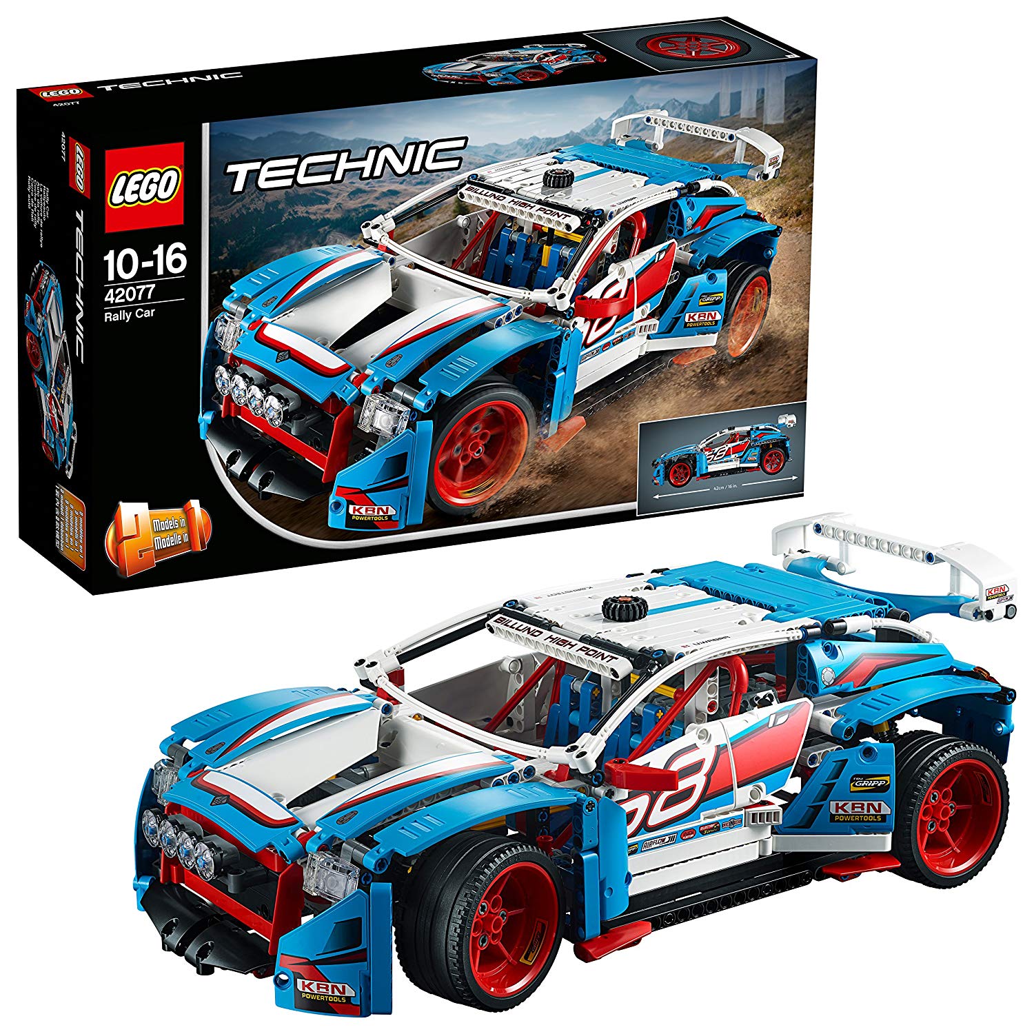 lego technic rally car 42077