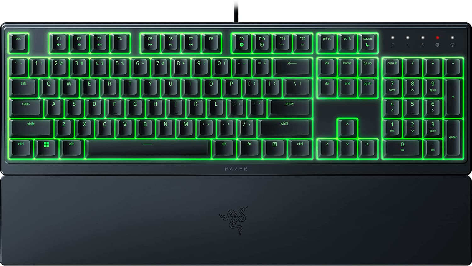 Clavier gamer RAZER BlackWidow V3 Green Switch (Azerty)
