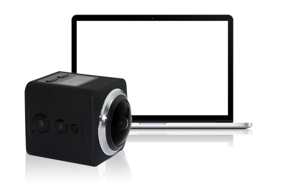 SN360 PNJ 2K 360° Sports Camera