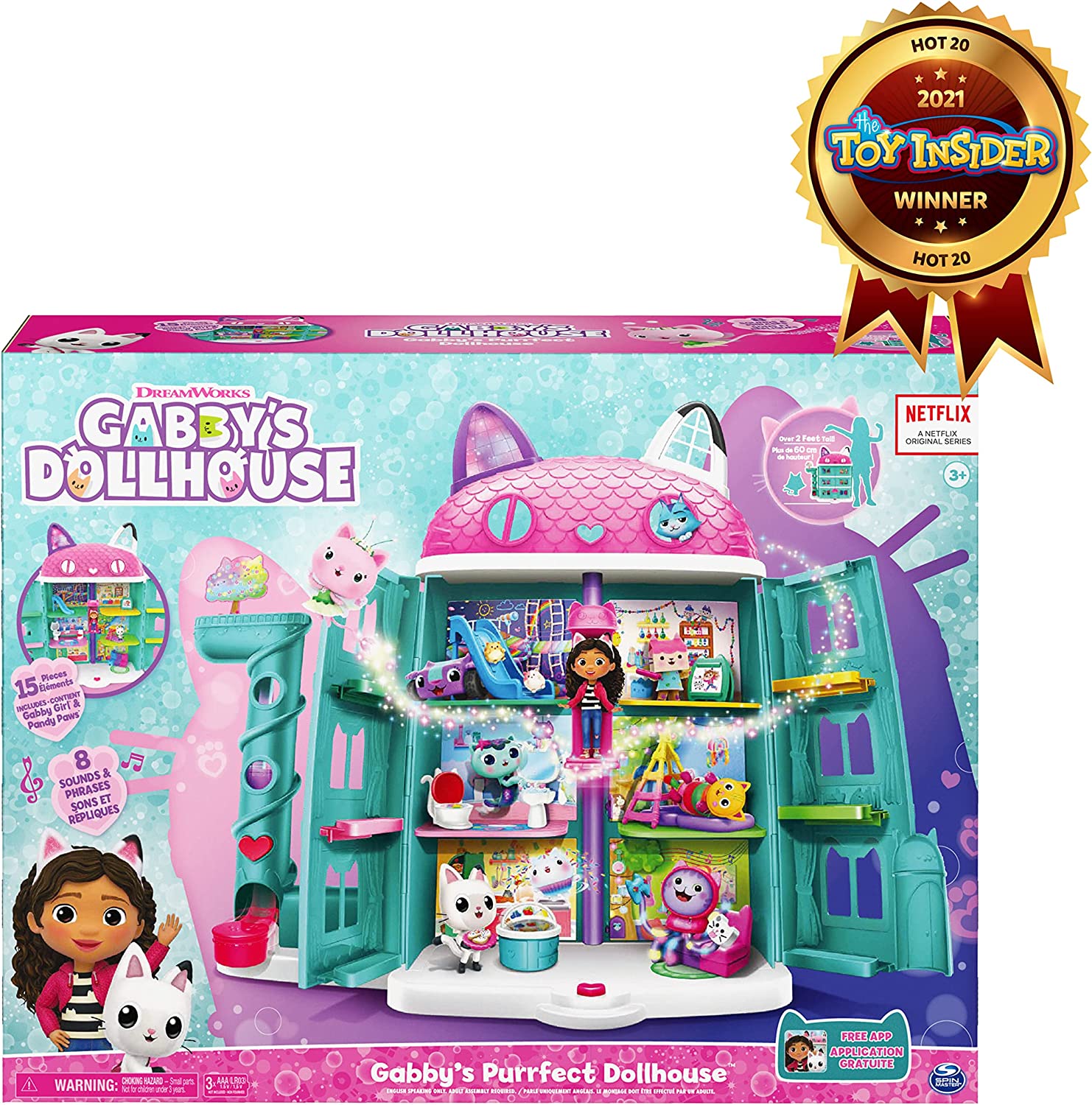 La maison magique de Gabby chat - Gabby's Dollhouse - Spin Master