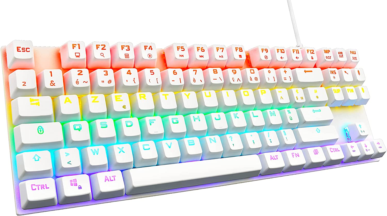 The G-Lab Keyz Carbon V3: clavier gaming RGB