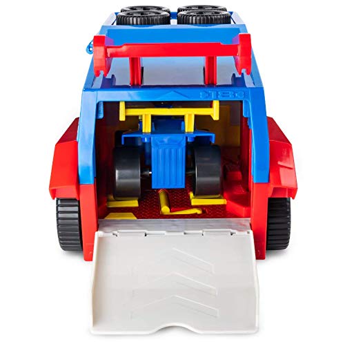 paw patrol ready race rescue mobile pit stop team vehicle with sounds