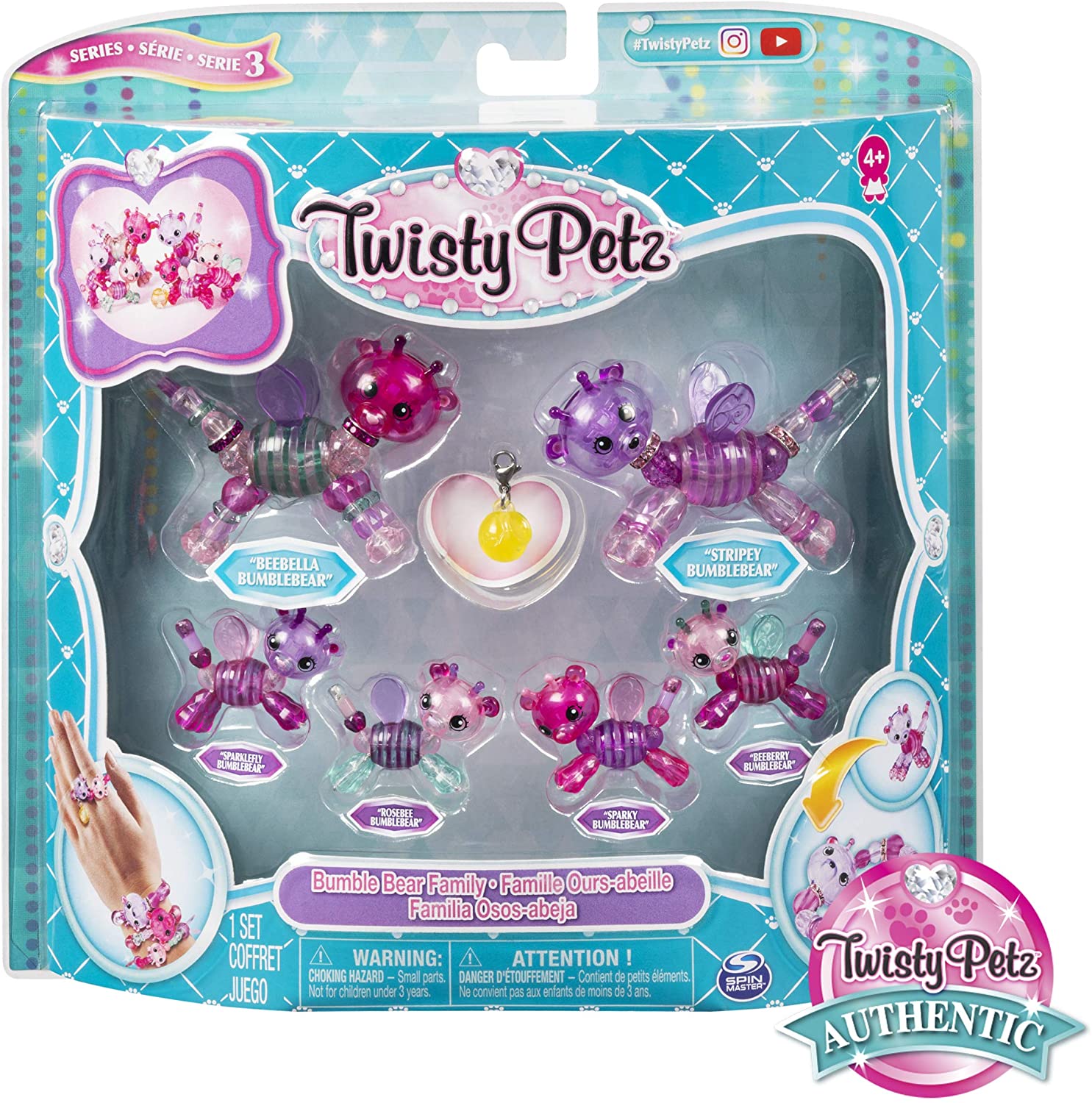 Twisty Petz family 6 animals