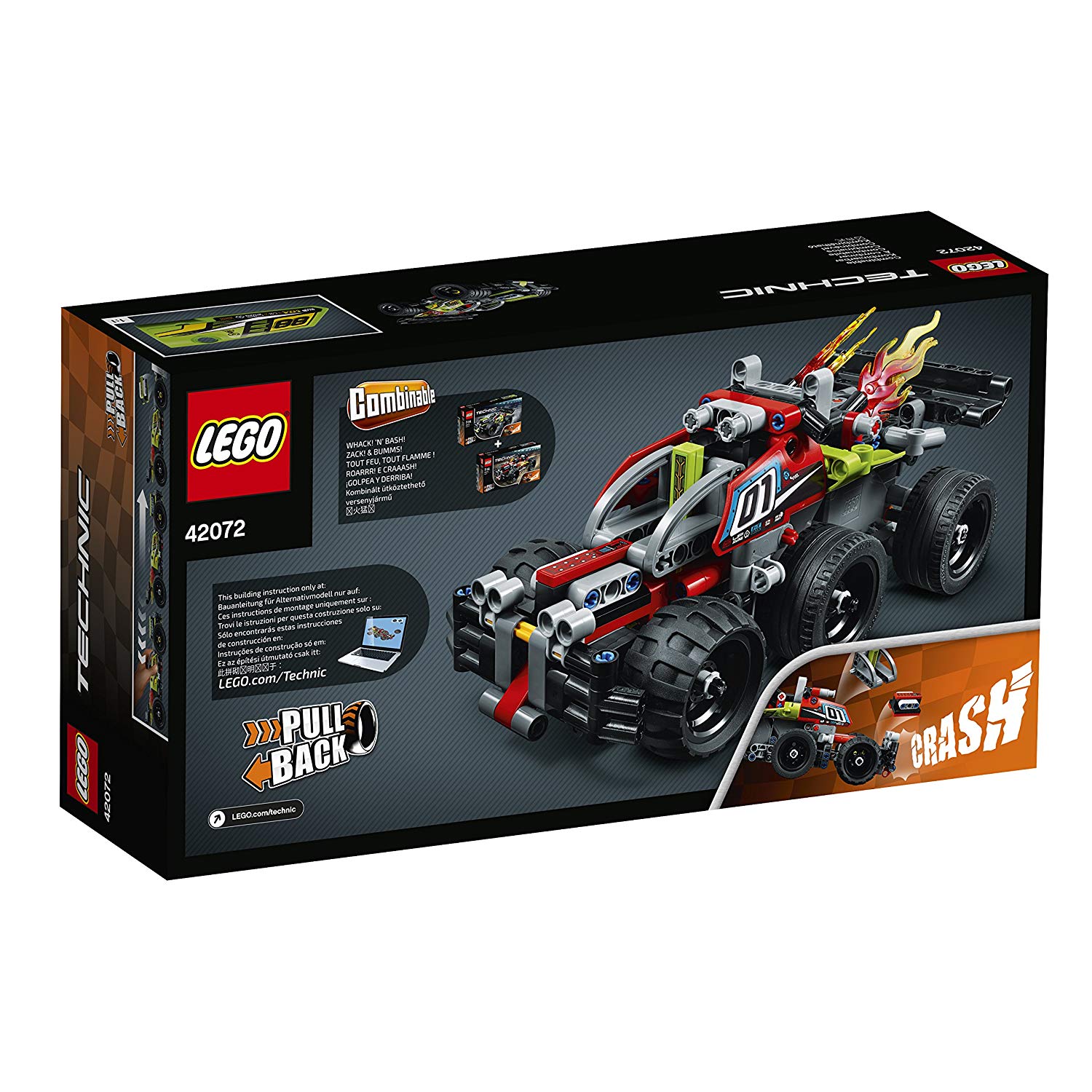 lego technic 42072 and 42073