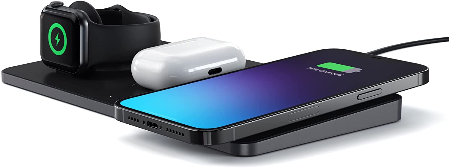 Wireless charging station iPhone Airpods Apple Watch