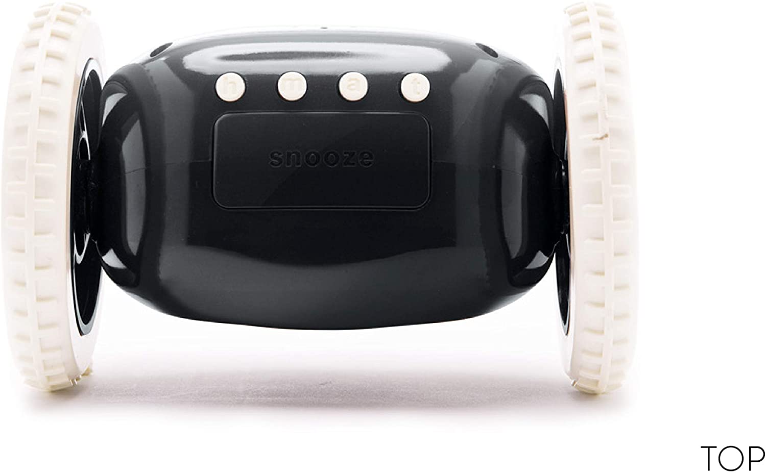 Clocky the world's most efficient alarm clock on wheels