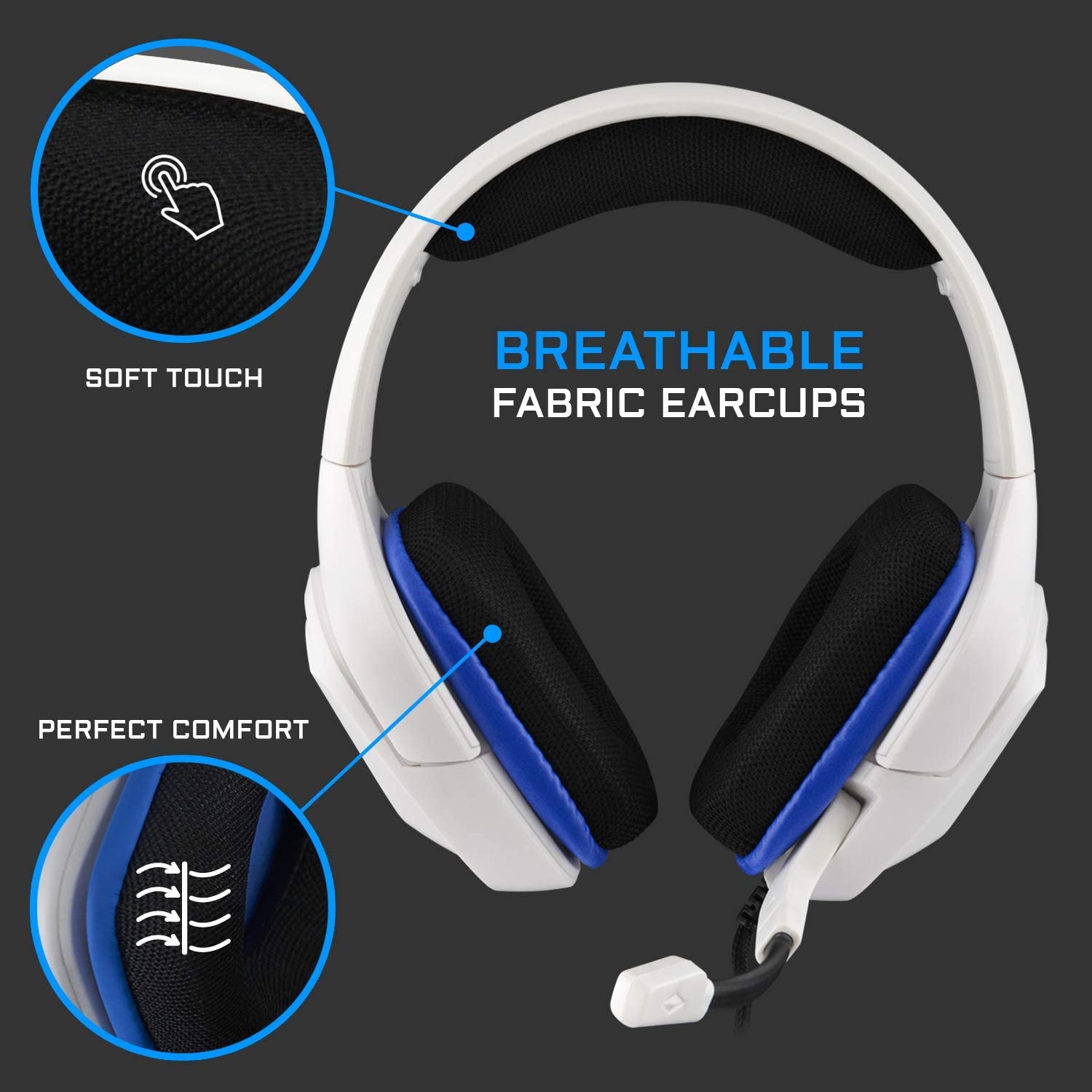 Casque Gaming pour PC, PS4 et XBox avec Xtra Bass : KORP 200 by G