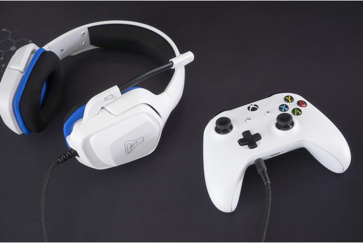 Casque Gaming Rgb The G-lab - Compatible Pc, Ps4, Xboxone - Blanc