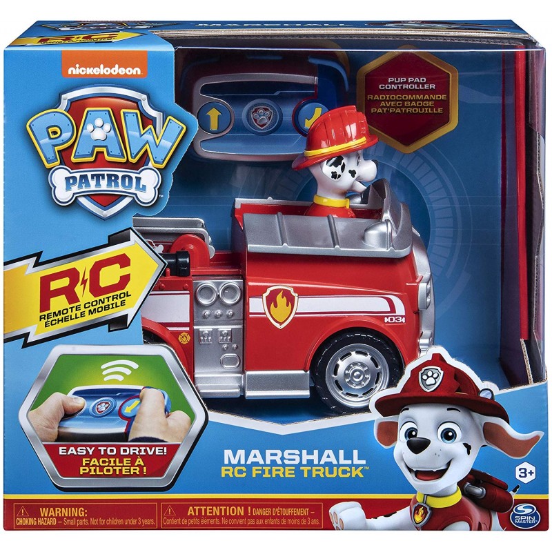 Remote controlled vehicles Marshall and Chase Paw Patrol