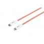 1m Red USB-C to Lightning Cable Xtorm