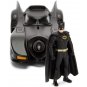 Batman Figure and 1989 Batmobile in metal