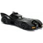 Batman Figure and 1989 Batmobile in metal