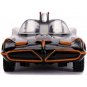 Batman figure and Batmobile 1966 in metal
