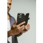 Folio Modern Horween Leather iPhone 16 Pro Black Nomad