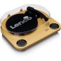 Lenco LS-40WD Wooden turntable with speakers