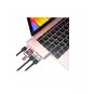 Satechi Type-C hub pink gold