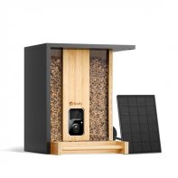 Birdfy Bamboo AI Solar-Powered Feeder