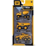 Cat Pack 3 Metal Construction Machines