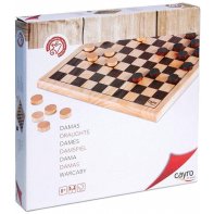 Cayro Wooden checkers game