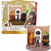 Wizarding World, Coffret cadeau poupée Brilliant Hermione Granger de 20,3  cm avec 5 accessoires et 2 tenues