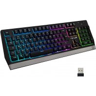 The GLab Keyz RUBIDIUM E Clavier Mcanique Gaming AZERTY FR Haute  Performance Clavier Gamer Red Switch Rtroclairage Full RGB[1609]