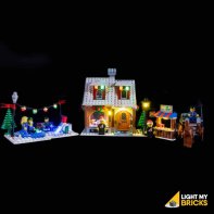 Lights For LEGO Winter Bakery 10216