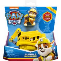 Paw Patrol Rubble Vehicle And Figure