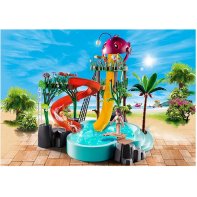 Playmobil Parc Aquatique Avec Toboggans 70609