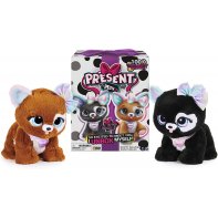 Present Pets Raimbow Glitter Interactive Plush Toy